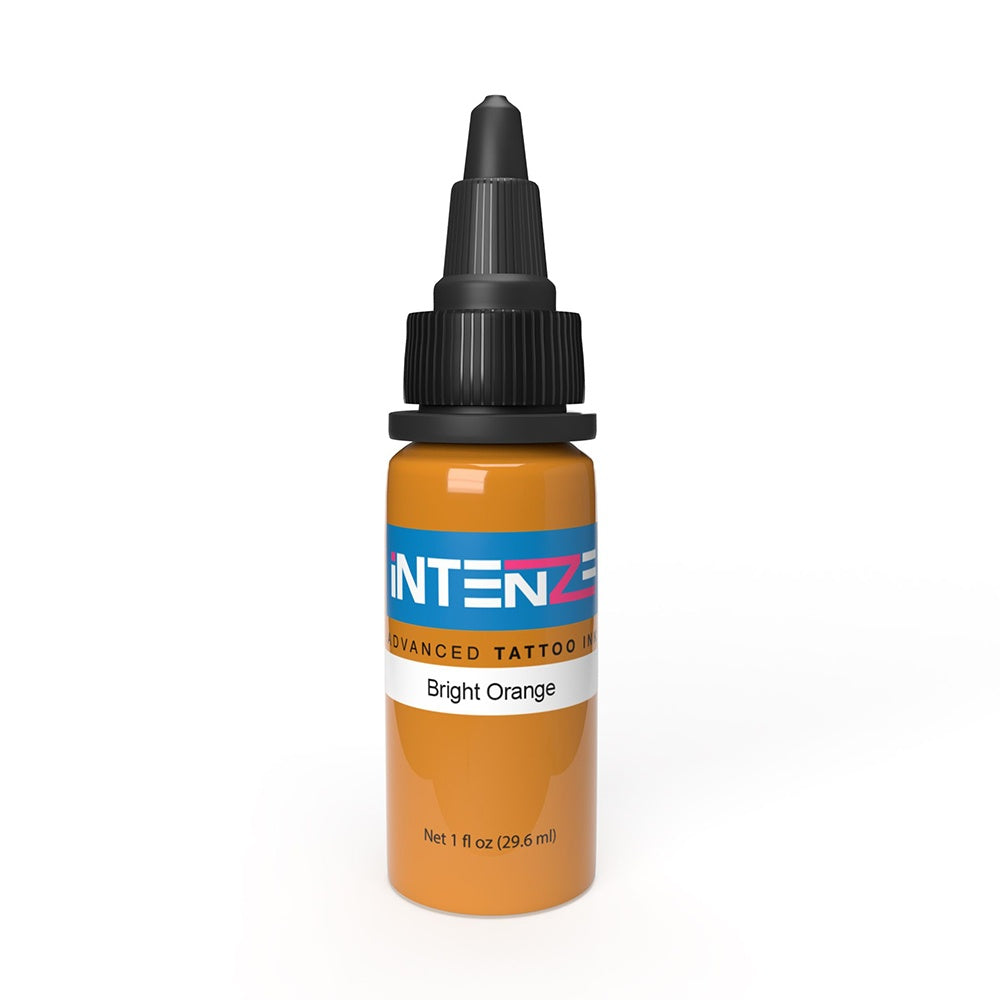Bright Orange — Intenze Tattoo Ink — Pick Size - Ultimate Tattoo Supply