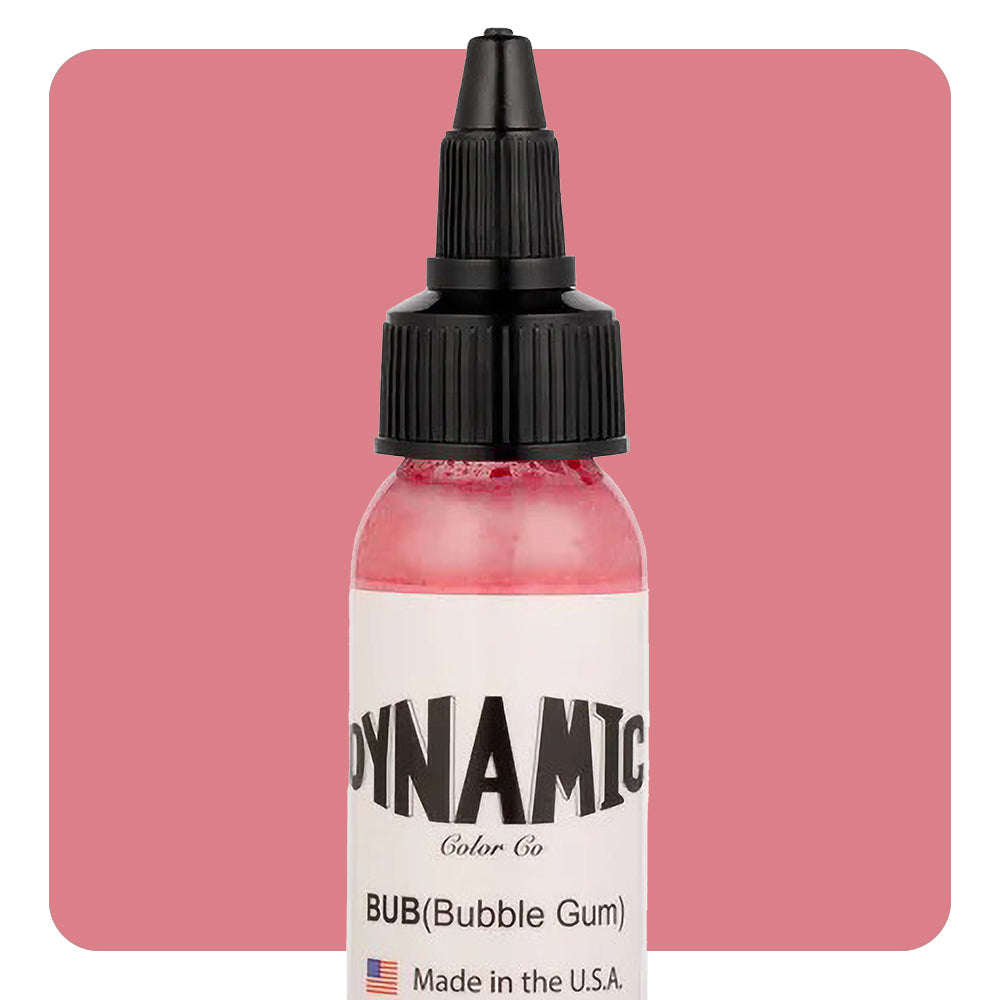 Dynamic Bubble Gum Tattoo Ink - 1oz. Bottle - Painful Pleasures