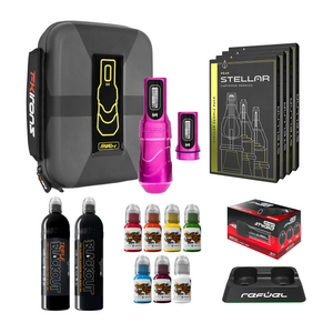 FK Irons Flux Max Pro Bundle With PowerBolt Batteries – Pick Color and Stroke Length - Ultimate Tattoo Supply