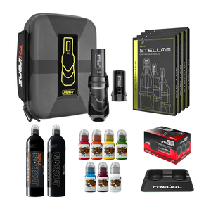 FK Irons Flux Max Pro Bundle With PowerBolt Batteries – Pick Color and Stroke Length - Ultimate Tattoo Supply