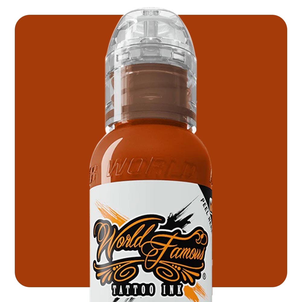 World Famous - Burnt Orange - Ultimate Tattoo Supply