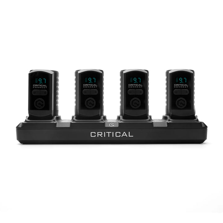 Critical Connect V2 Universal Battery Bundle — Quad Charging Dock - Ultimate Tattoo SupplyCritical Connect V2 Universal Battery Bundle — Quad Charging Dock