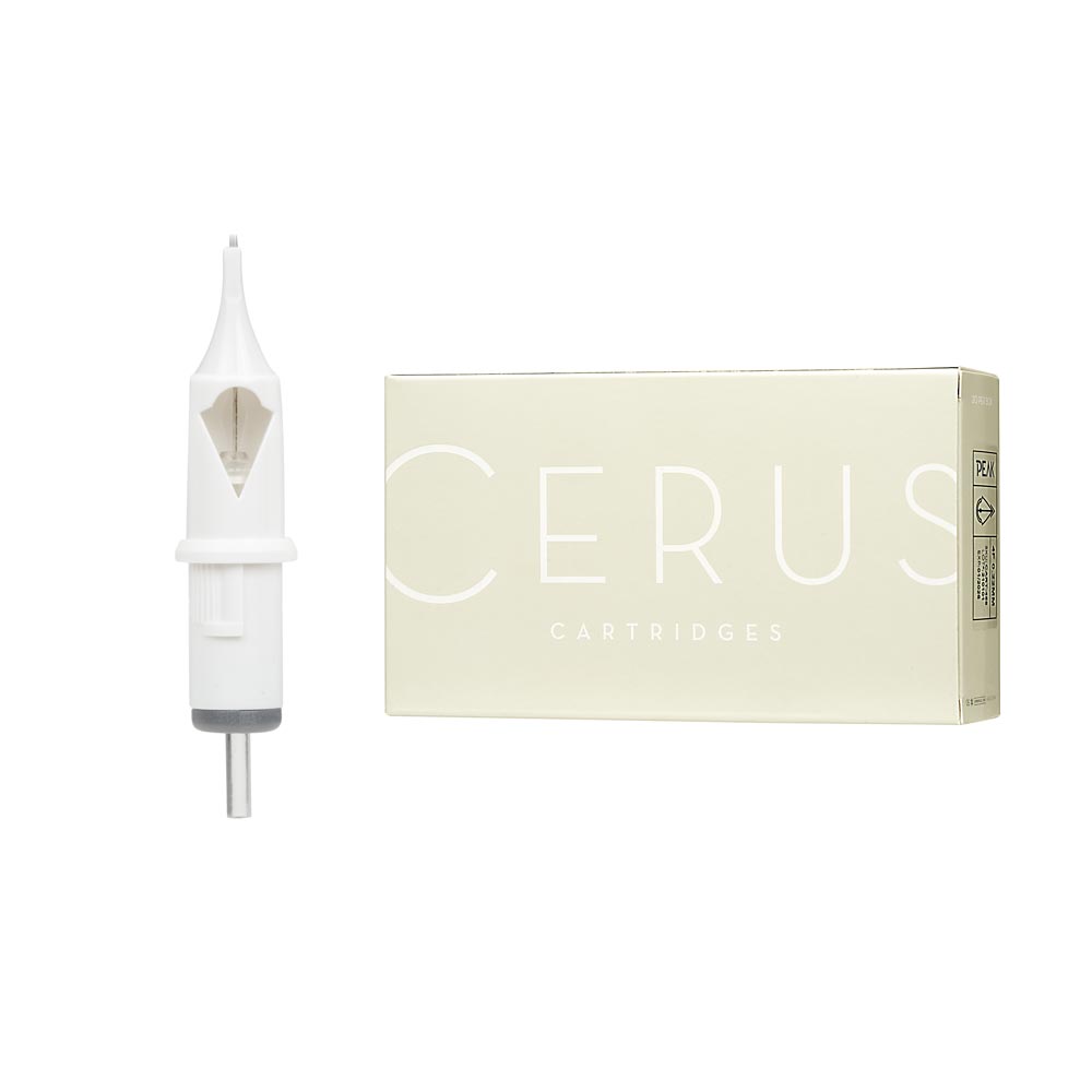 Peak Cerus PMU Cartridge Needles – Flats (20) - Ultimate Tattoo Supply