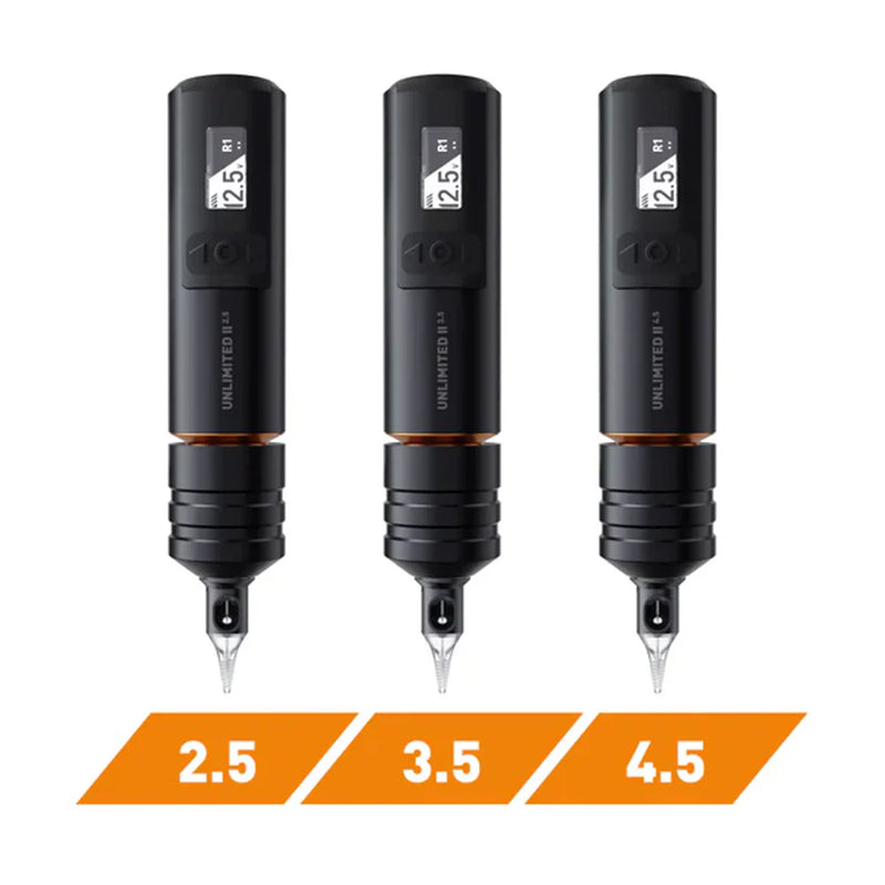 Cheyenne SOL Nova Unlimited II Wireless Tattoo Machine — Pick Stroke - Ultimate Tattoo Supply