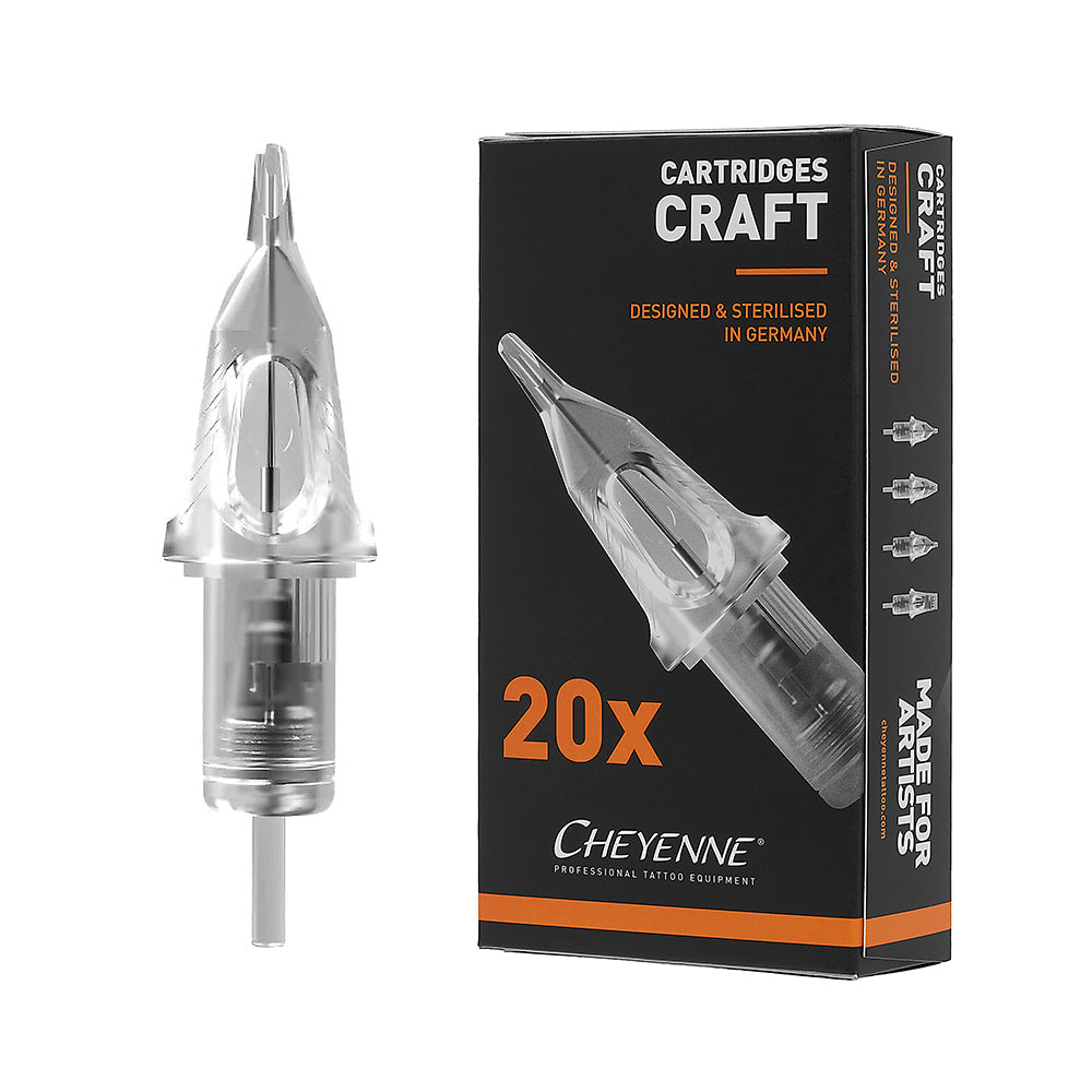 Cheyenne Craft Cartridge 20 Pack - Liners - Ultimate Tattoo Supply