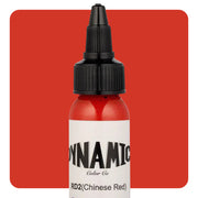 Dynamic Chinese Red Tattoo Ink - 1oz. Bottle