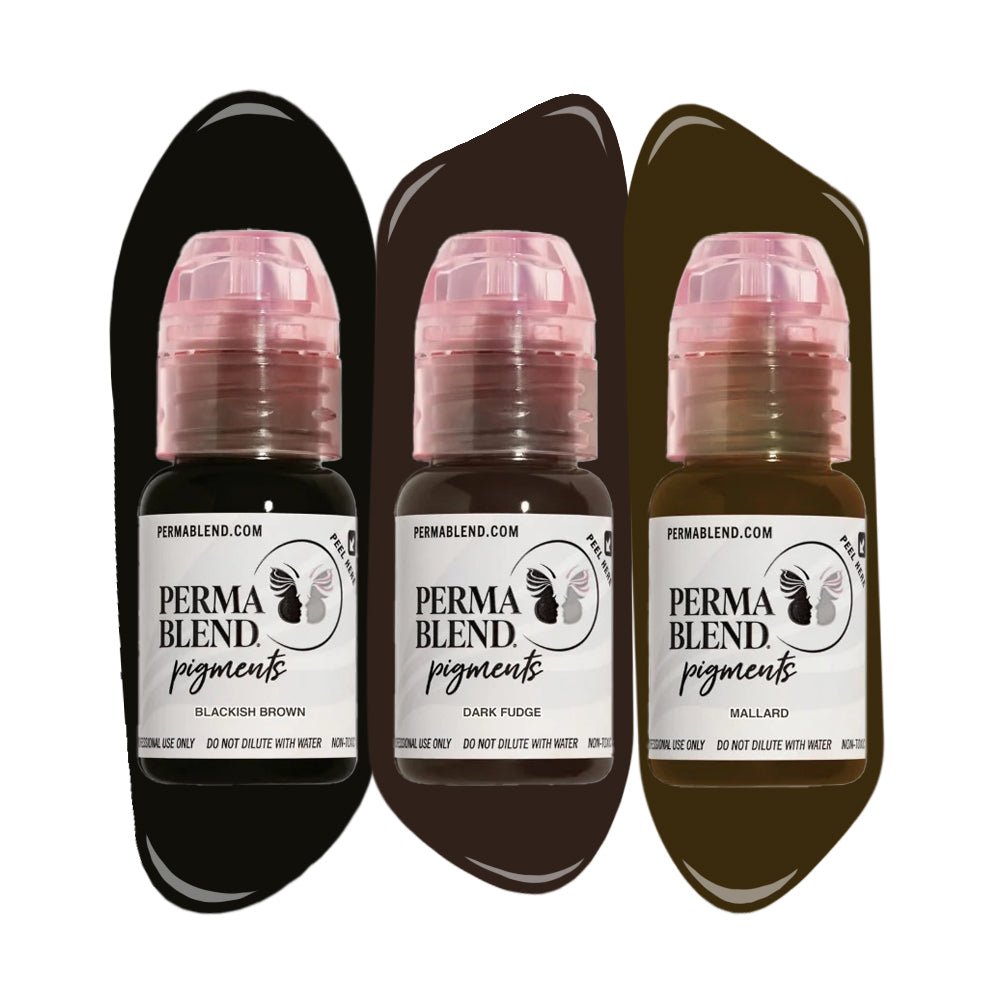 Perma Blend – Cool Eyebrow Mini Set - Ultimate Tattoo Supply