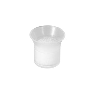 Cosmetic Ink Cup with Sponge — Clear — Bag of 50 - Ultimate Tattoo Supply