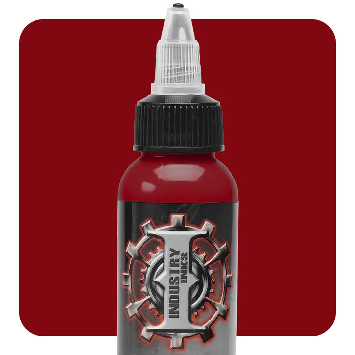 Crimson Lake — Industry Inks — Pick Size - Ultimate Tattoo Supply