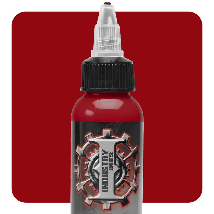 Crimson Red — Industry Inks — Pick Size - Ultimate Tattoo Supply