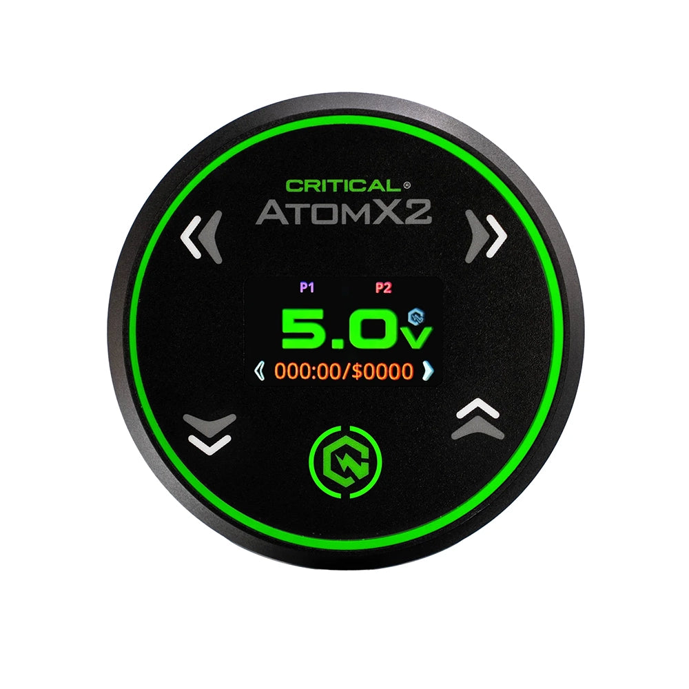 Critical AtomX2 Tattoo Power Supply