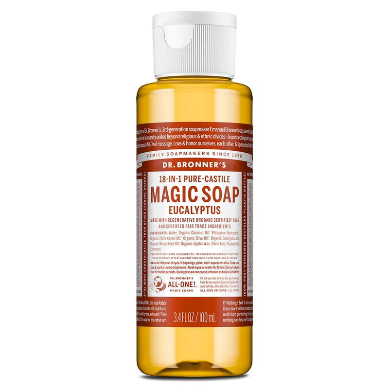 Dr. Bronner's Magic Soaps Eucalyptus 3.4oz - 1