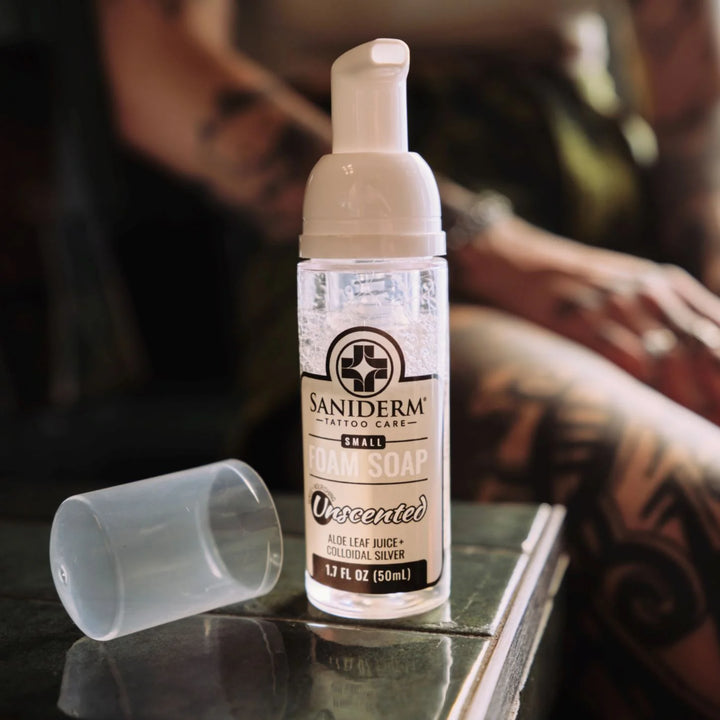 Saniderm Foam Soap — 1.7oz - Ultimate Tattoo Supply