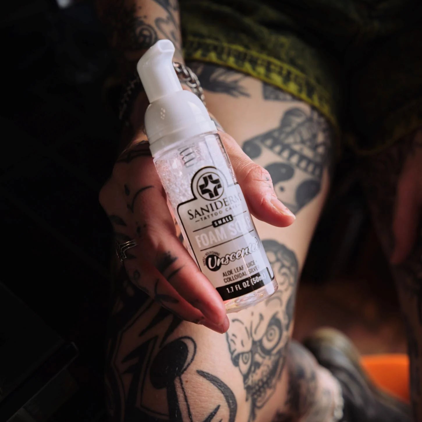 Saniderm Foam Soap — 1.7oz - Ultimate Tattoo Supply