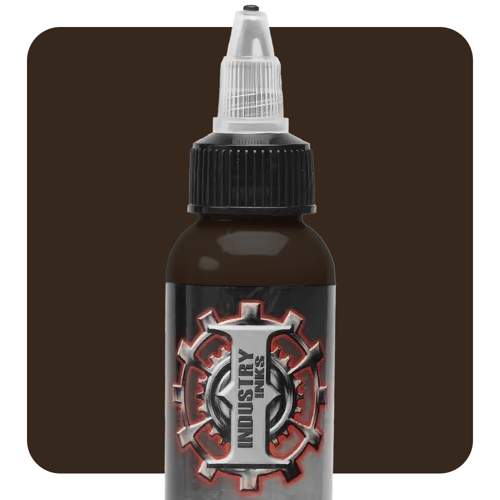 Dark Brown — Industry Inks — Pick Size - Ultimate Tattoo Supply