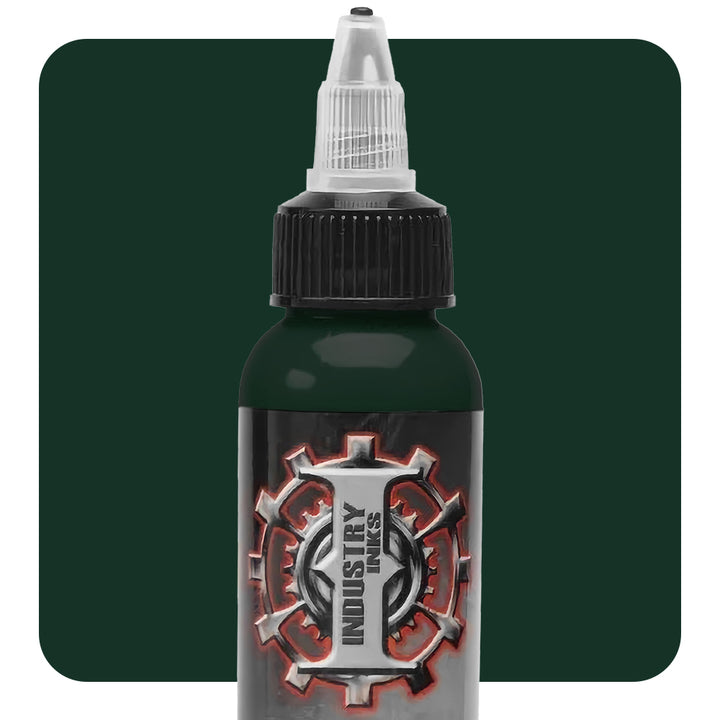 Dark Green — Industry Inks — Pick Size - Ultimate Tattoo Supply