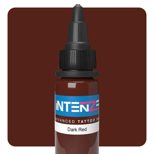 Dark Red — Intenze Tattoo Ink — Pick Size - Ultimate Tattoo Supply