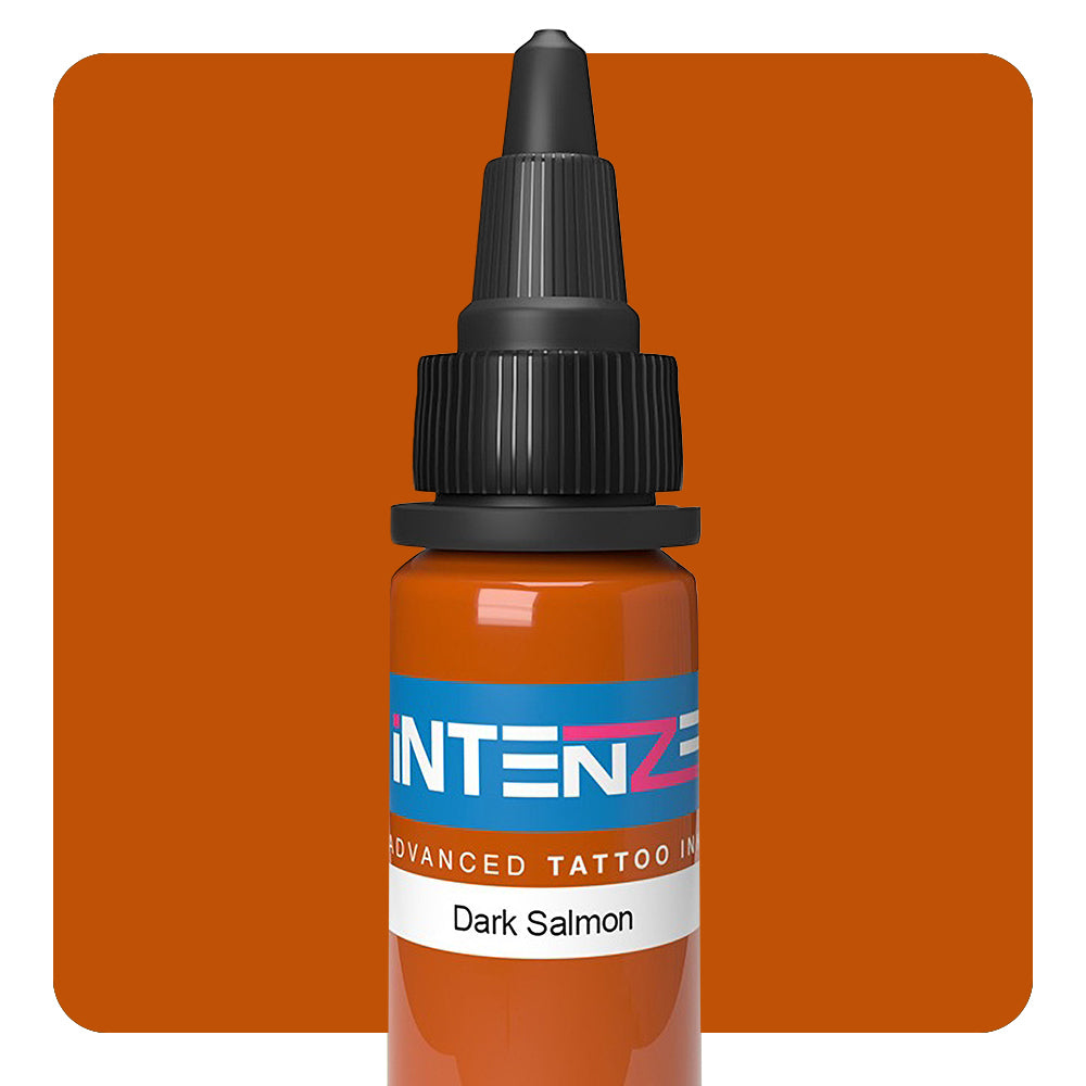 Dark Salmon — Intenze Tattoo Ink — Pick Size - Ultimate Tattoo Supply