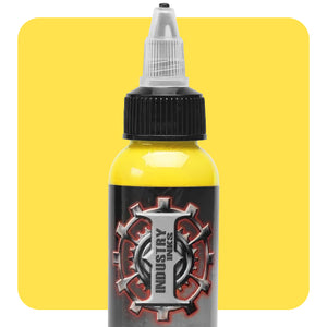 Deco Yellow — Industry Inks — Pick Size - Ultimate Tattoo Supply