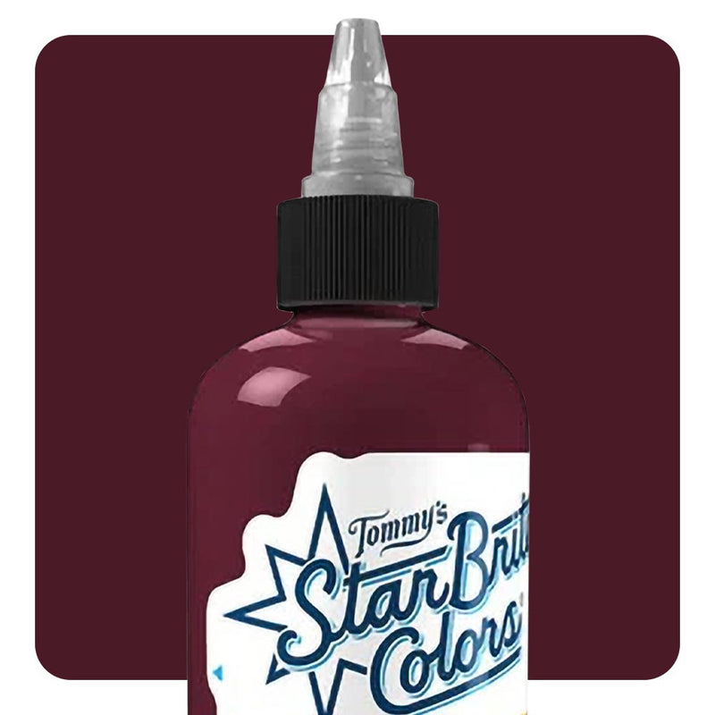StarBrite Colors Tattoo Ink by Tommy’s Supplies – Deep Maroon – Pick Your Size - Ultimate Tattoo Supply