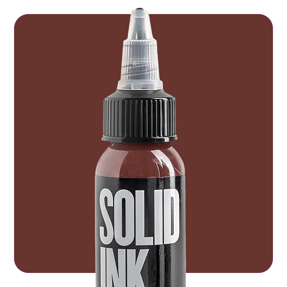 Solid Ink — Deep Red — Pick Size - Ultimate Tattoo Supply