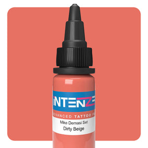 Dirty Beige — Mike Demasi Series — Intenze Tattoo Ink — 1oz Bottle - Ultimate Tattoo Supply