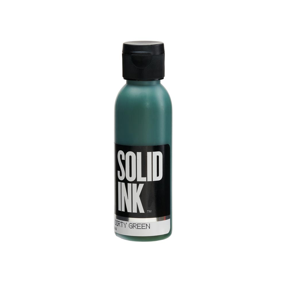 10 Color Old Pigments Set — Solid Ink — 2oz Bottles - Ultimate Tattoo Supply