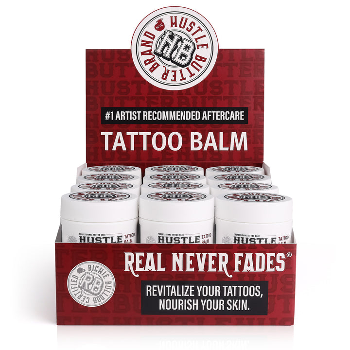 Hustle Butter Deluxe Tattoo Aftercare — 1oz — Single or Case of 48 - Ultimate Tattoo SupplyHustle Butter Deluxe Tattoo Aftercare — 1oz — Single or Case of 48