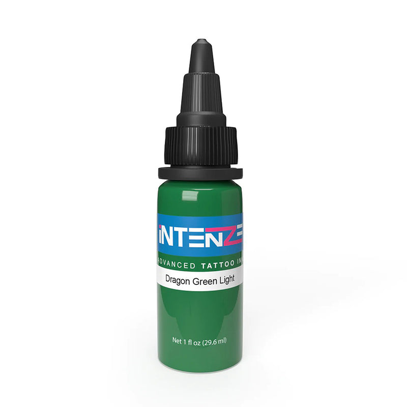 Dragon Green Light — Intenze Tattoo Ink — Pick Size - Ultimate Tattoo Supply