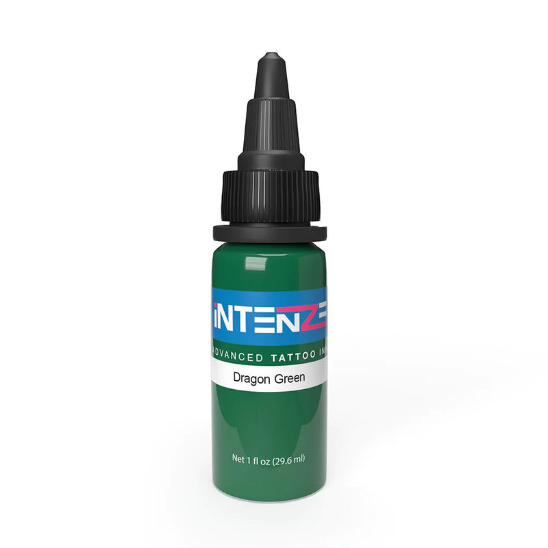 Dragon Green — Intenze Tattoo Ink — Pick Size - Ultimate Tattoo Supply