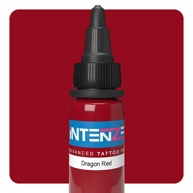 Dragon Red — Intenze Tattoo Ink — 1oz Bottle - Ultimate Tattoo Supply