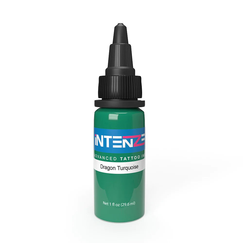 Dragon Turquoise — Intenze Tattoo Ink — 1oz Bottle - Ultimate Tattoo Supply
