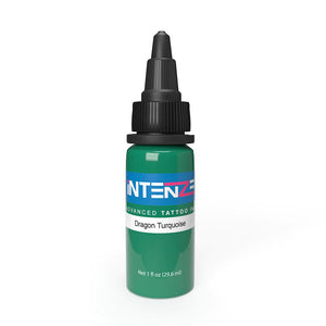 Dragon Turquoise — Intenze Tattoo Ink — 1oz Bottle - Ultimate Tattoo Supply