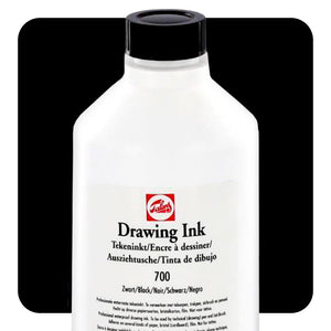 Talens Black (White Label) - 16oz. Bottle - Ultimate Tattoo Supply