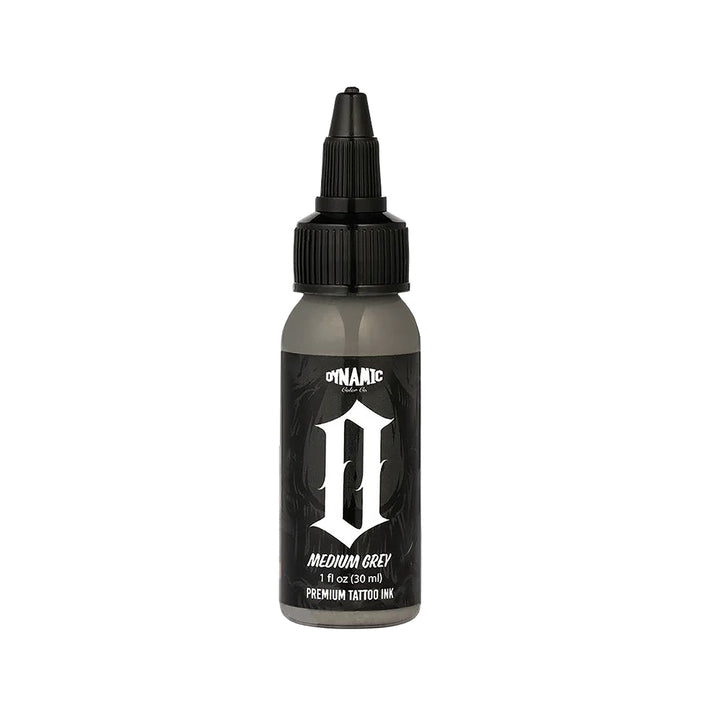 Dynamic "O" Medium Grey — 1oz Bottle - Ultimate Tattoo Supply