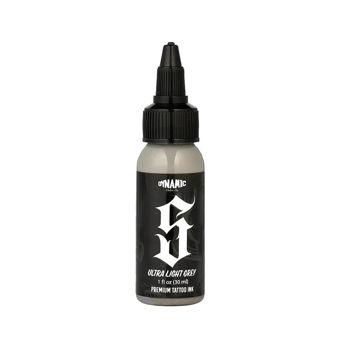 Dynamic "S" Ultra Light Grey — 1oz Bottle - Ultimate Tattoo Supply