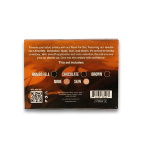 Dynamic Platinum Flesh Color Set — 5 1oz Bottles - Ultimate Tattoo Supply