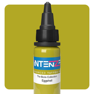 Eggshell — Boris Series — Intenze Tattoo Ink — Pick Size - Ultimate Tattoo Supply