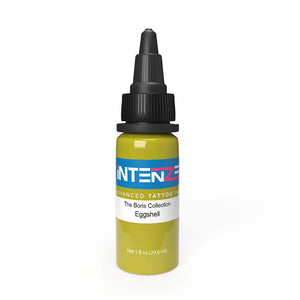 Eggshell — Boris Series — Intenze Tattoo Ink — Pick Size - Ultimate Tattoo Supply
