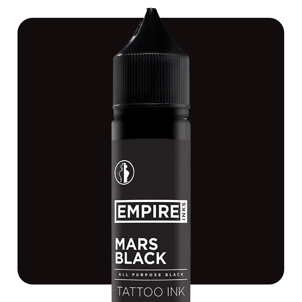 Mars Black — Empire Inks — Pick Your Size - Ultimate Tattoo Supply