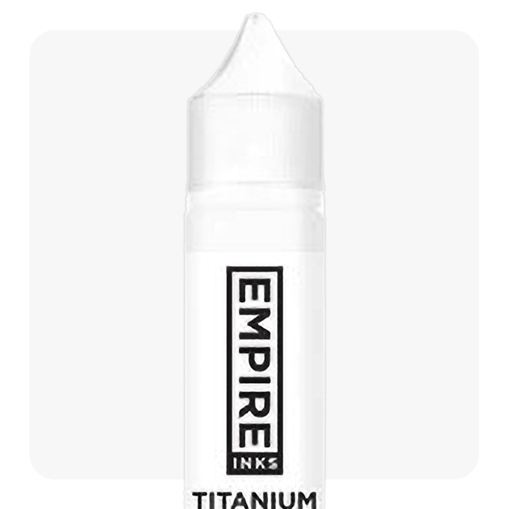 Titanium White — Empire Inks — Pick Your Size - Ultimate Tattoo Supply
