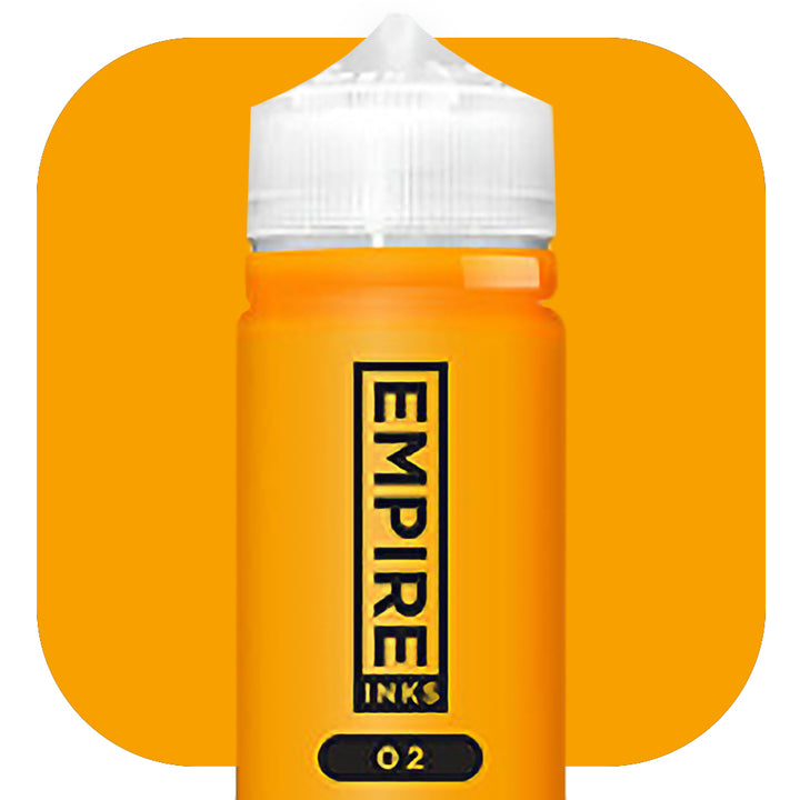 Empire Inks — Cadmium Yellow Medium — Pick Size - Ultimate Tattoo Supply
