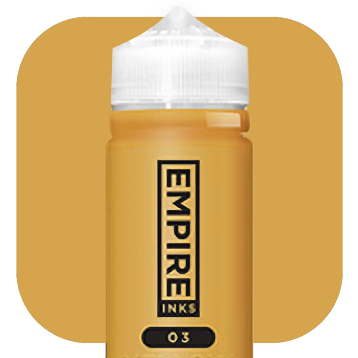 Empire Inks  — Yellow Ochre — Pick Size - Ultimate Tattoo Supply