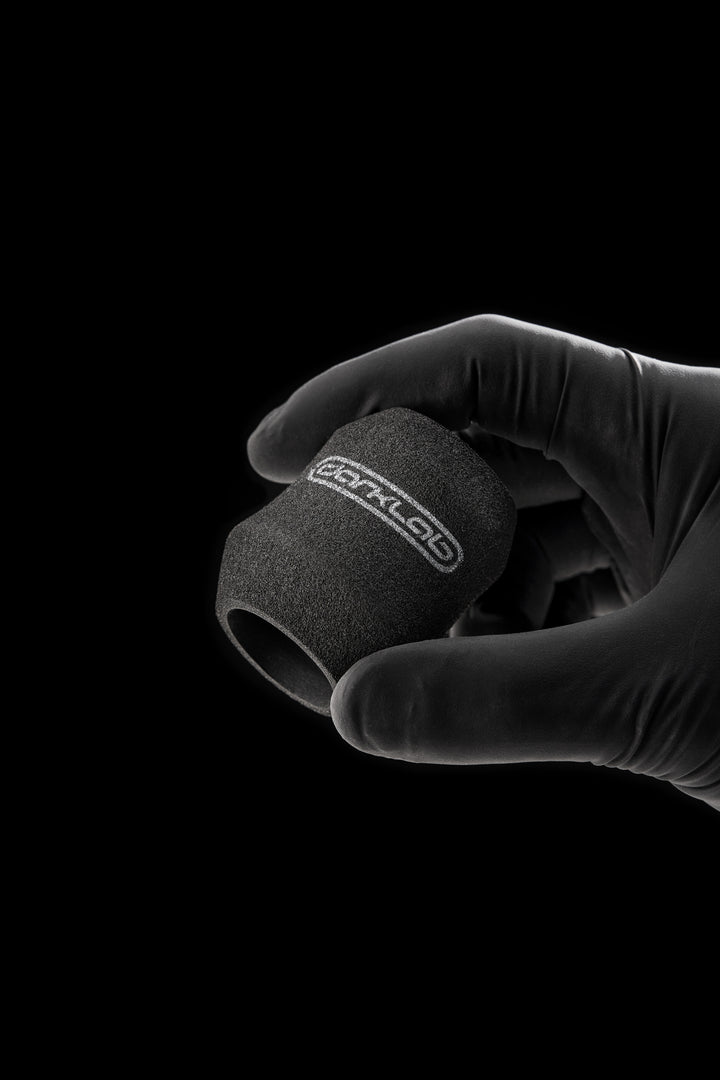 Darklab Ergo Disposable Foam Grip Covers - Black - Ultimate Tattoo SupplyDarklab Ergo Disposable Foam Grip Covers - Black