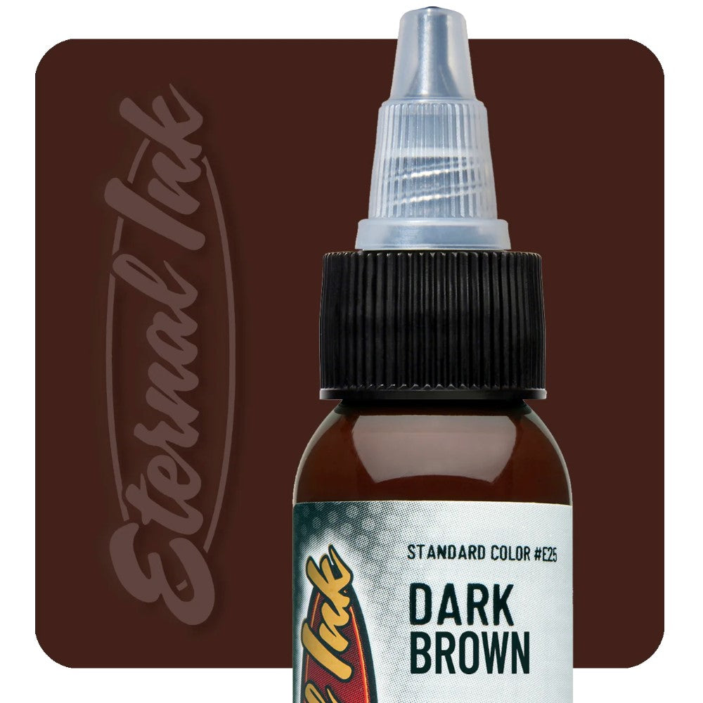 Eternal Ink - Dark Brown - Ultimate Tattoo Supply