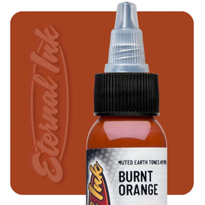 Eternal Ink - Muted Earth Tones - Burnt Orange - Ultimate Tattoo Supply