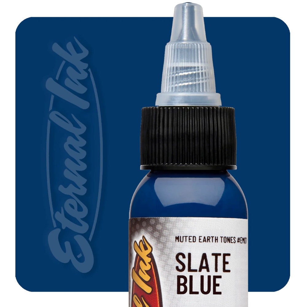 Eternal Ink - Muted Earth Tones - Slate Blue - Ultimate Tattoo Supply