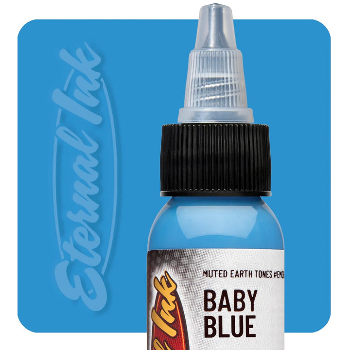 Eternal Ink - Muted Earth Tones - Baby Blue - Ultimate Tattoo Supply