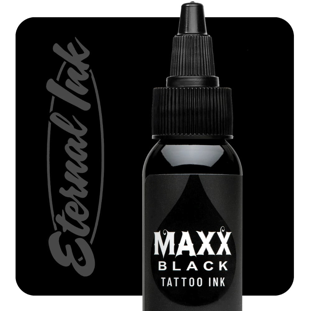 Eternal Tattoo Ink - Maxx Black - Ultimate Tattoo Supply