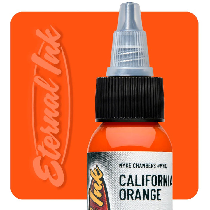 Eternal Ink - Myke Chambers - California Orange - Ultimate Tattoo Supply